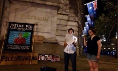 В Лондоне прошла акция протеста против жестокого содержания беженцев на острове Науру